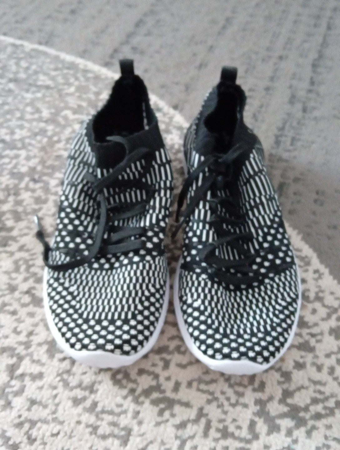 Ladies Brand New Trainers Size 5 Primark Black/white Free Delivery