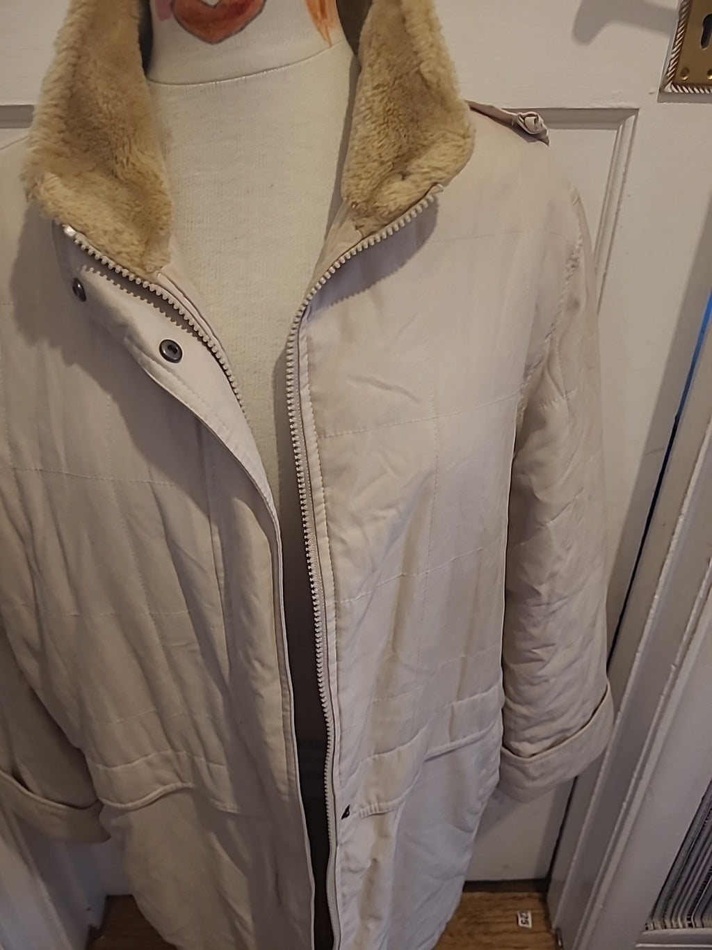 Ladies BHS Size 18 Stone Coat