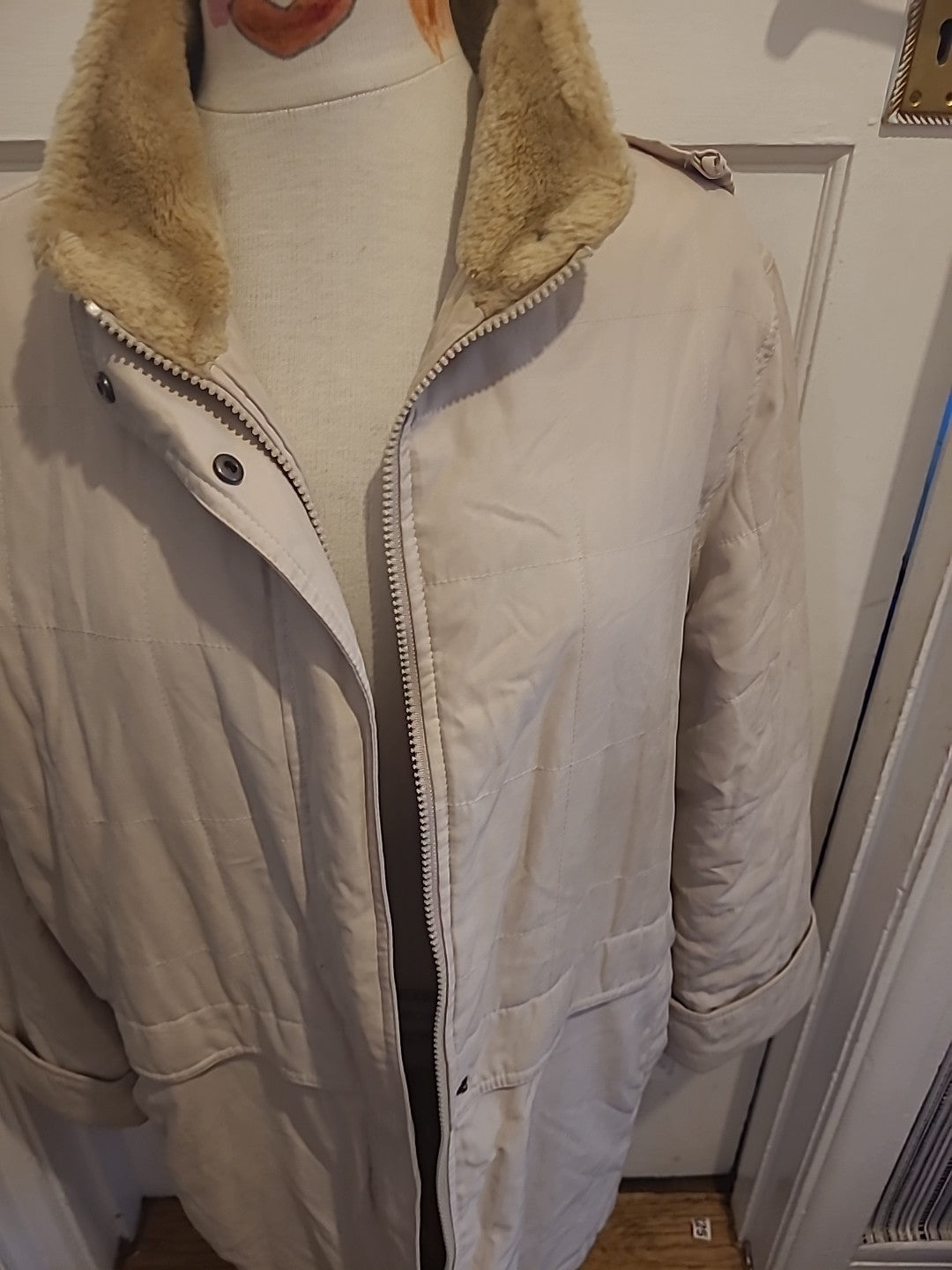 Ladies BHS Size 18 Stone Coat