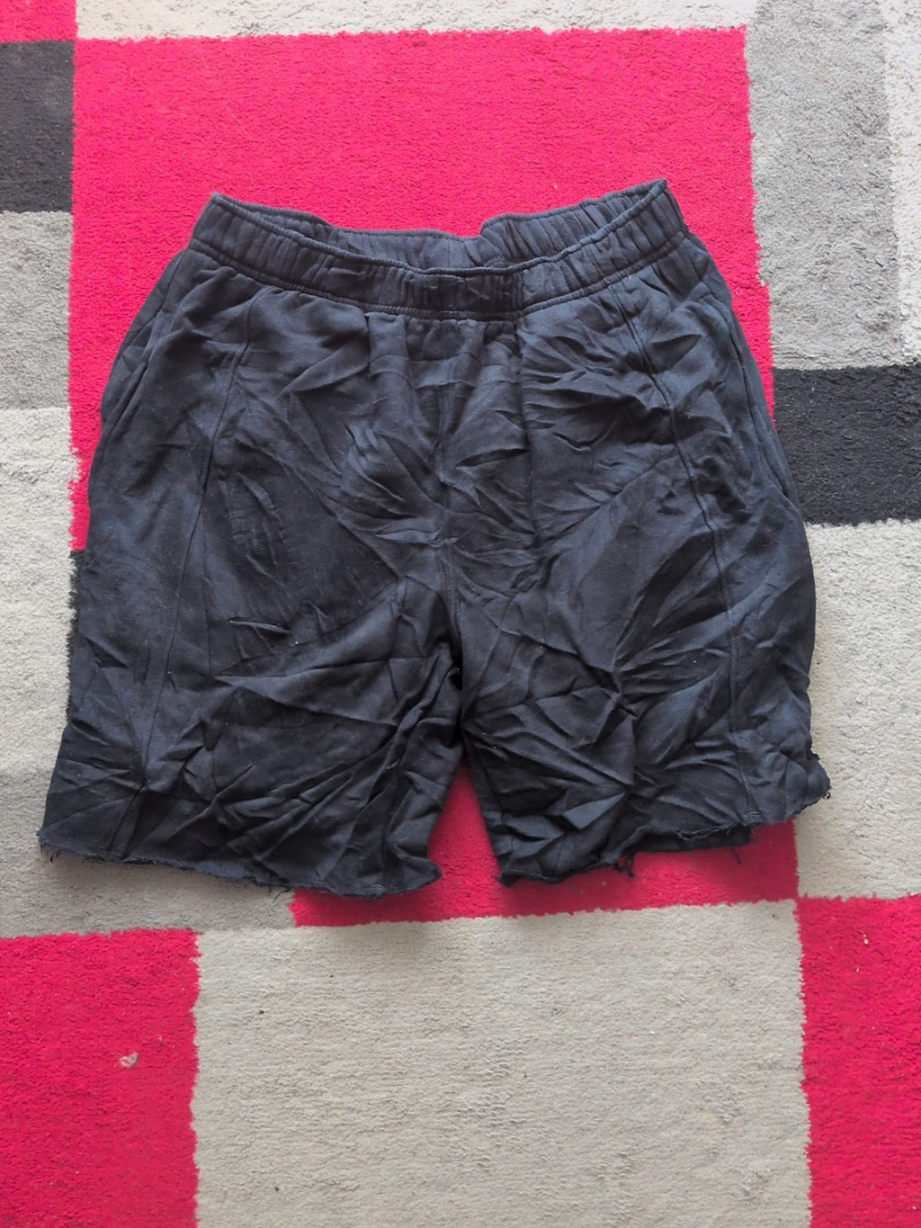 Next Small Black Elasticated Sweat Shorts