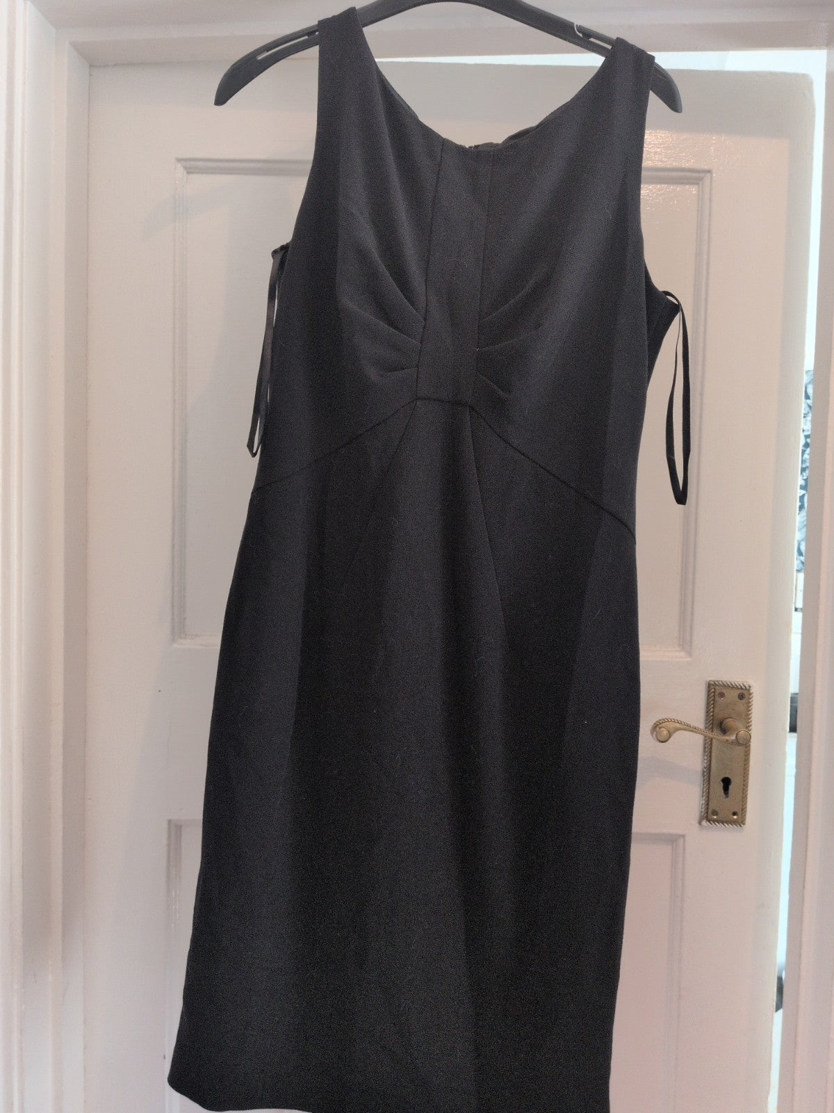 Autograph 12 Black Lined Sleeveless Dress