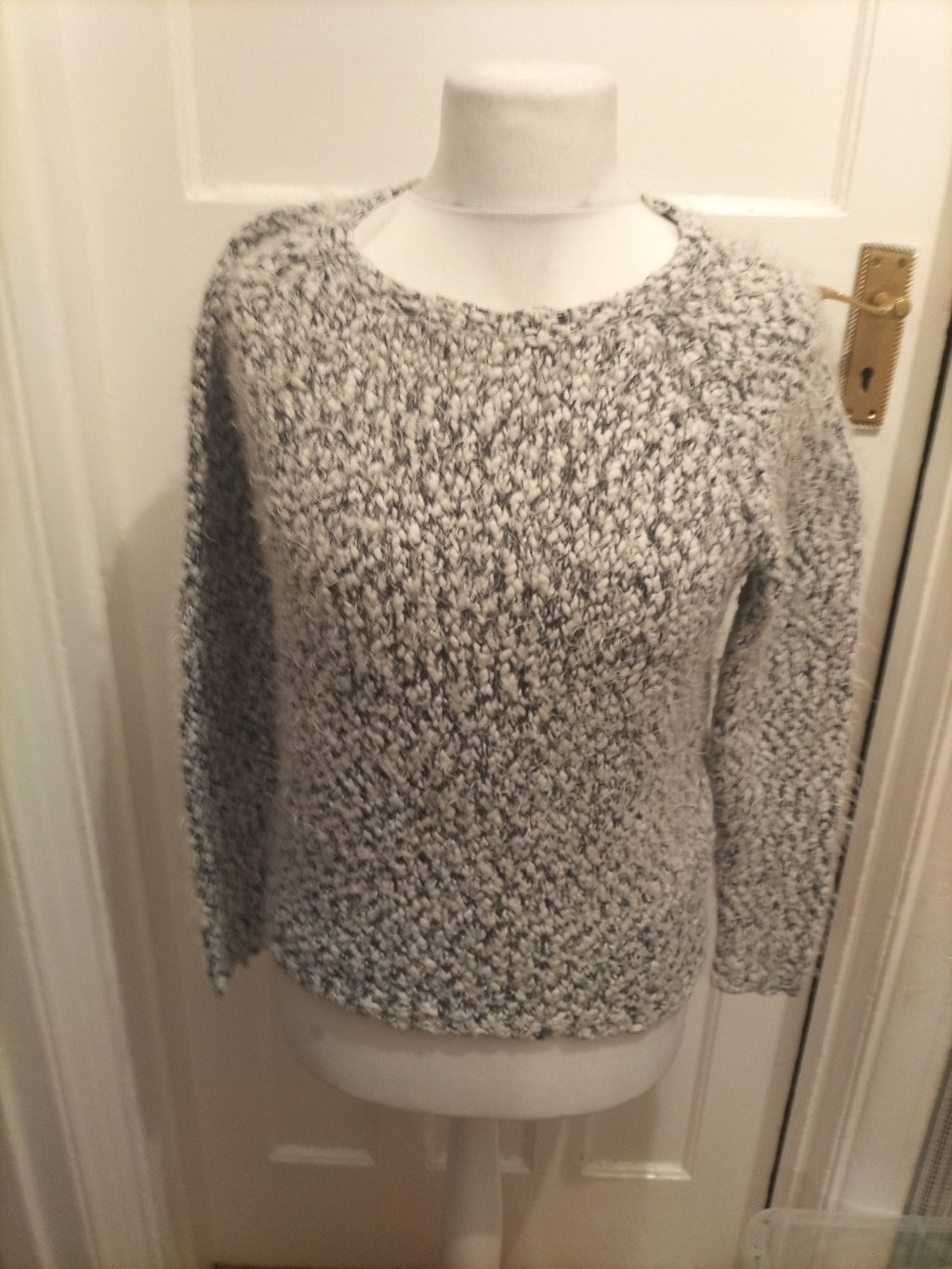 Ladies Selected Size XS Fluffy Fleck Jumper