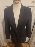 Mens Patrick Gerard Size 38in Black Padded Blazer