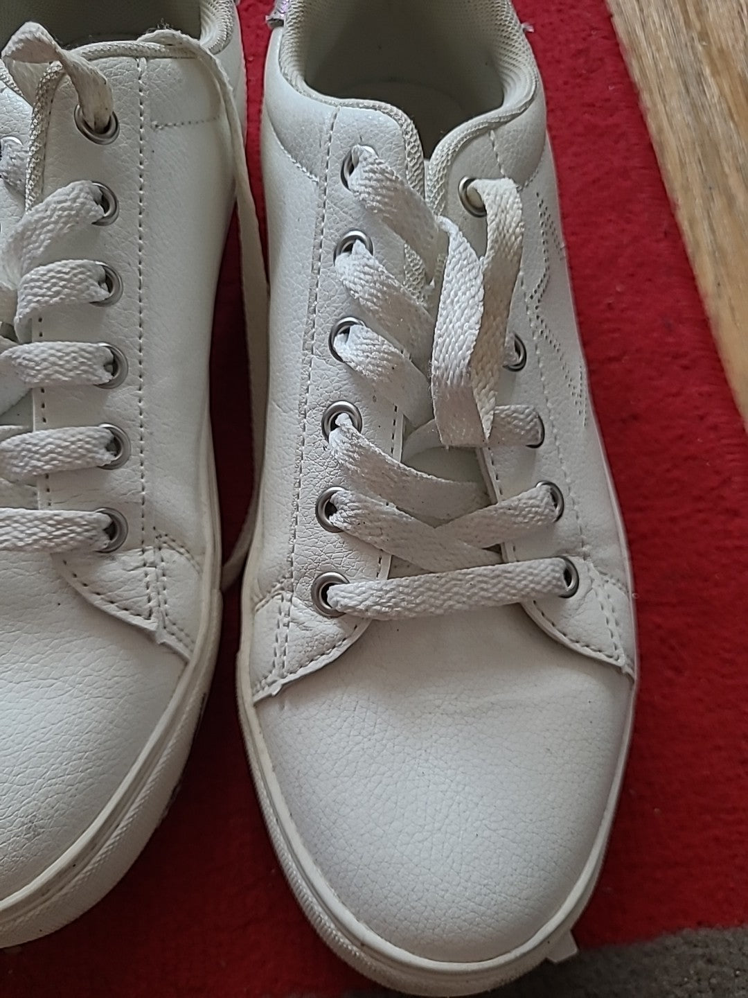 Ladies Tu Size Uk 5 White Trainers