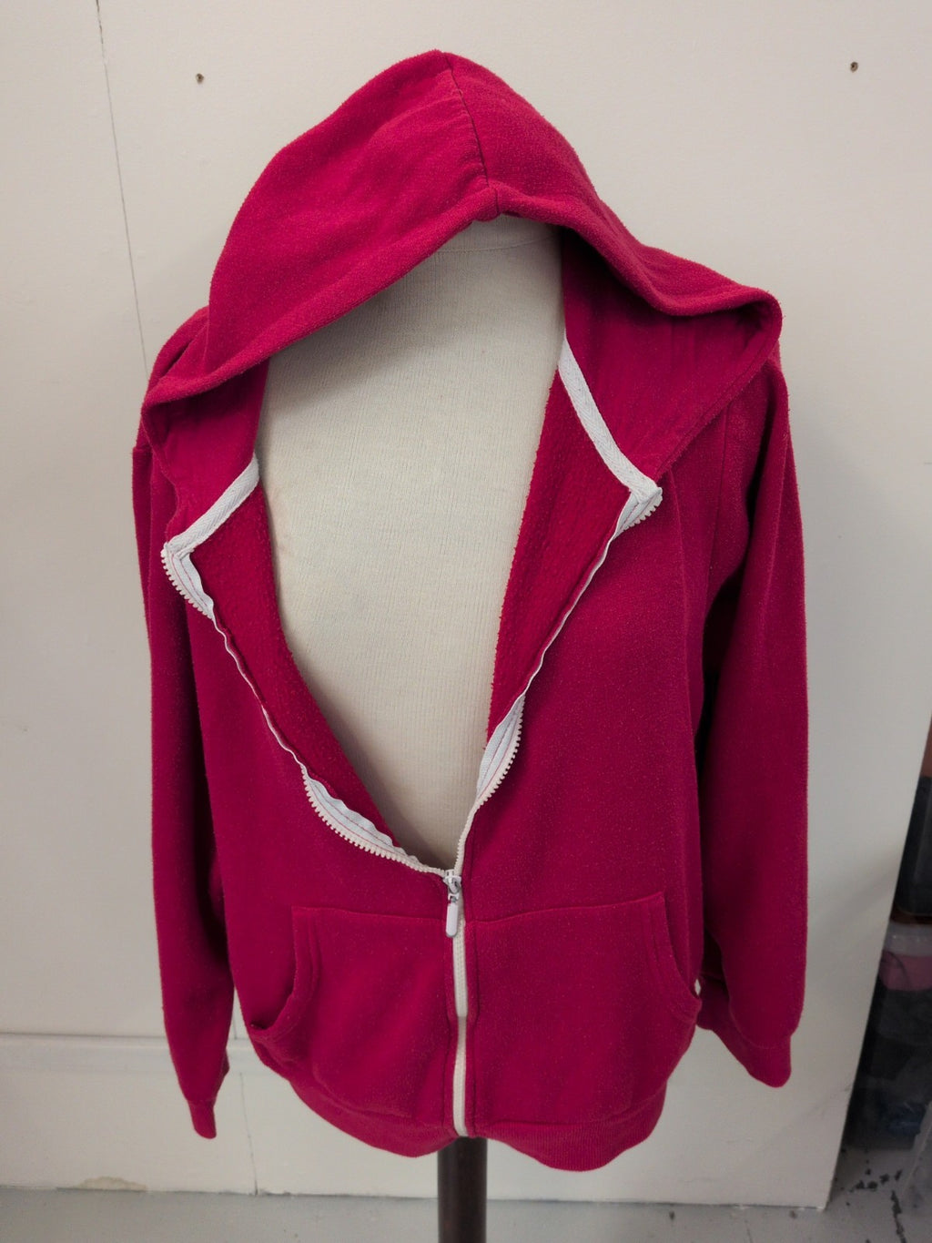 Primark 18 Cerise Full Zip Hoodie