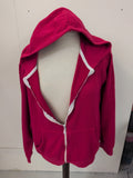 Primark 18 Cerise Full Zip Hoodie