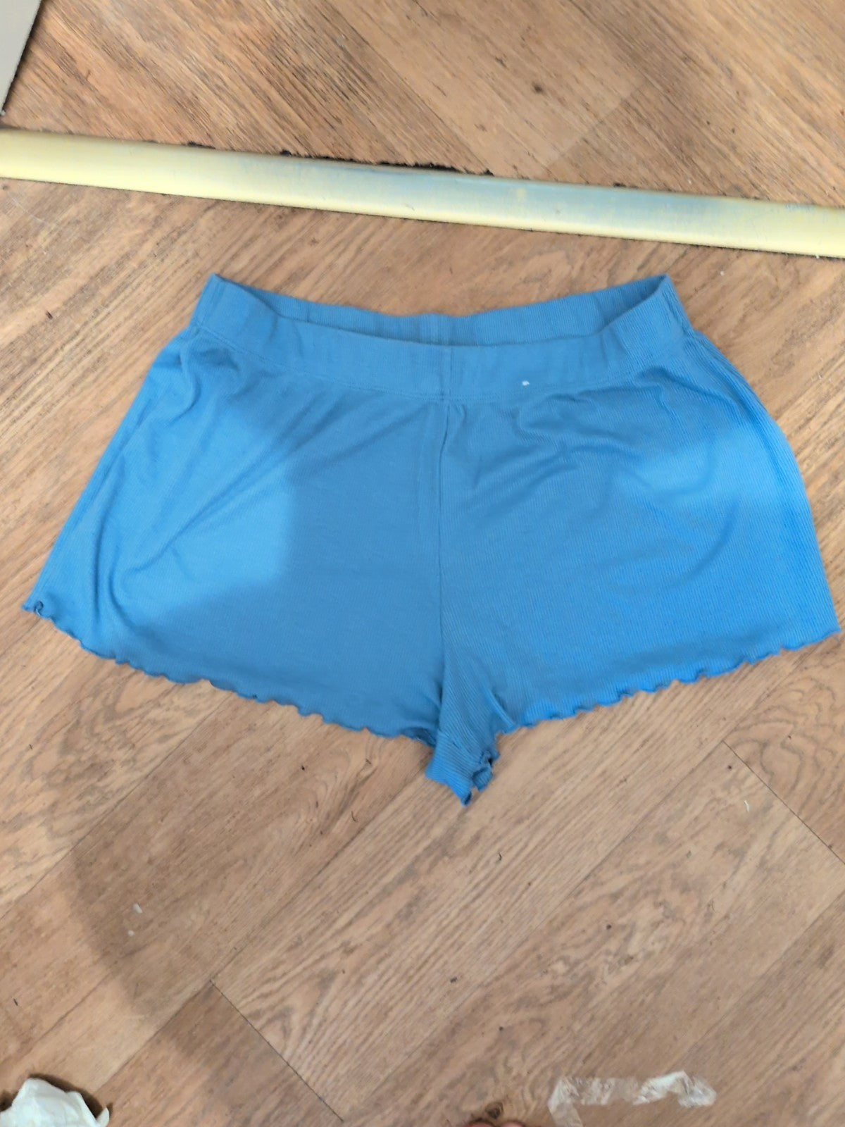 Primark 12-14 Blue Elasticated Sleep Shorts