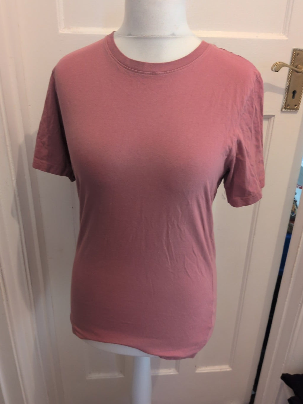 Next M Slim Fit Pink Short Sleeve T-shirt