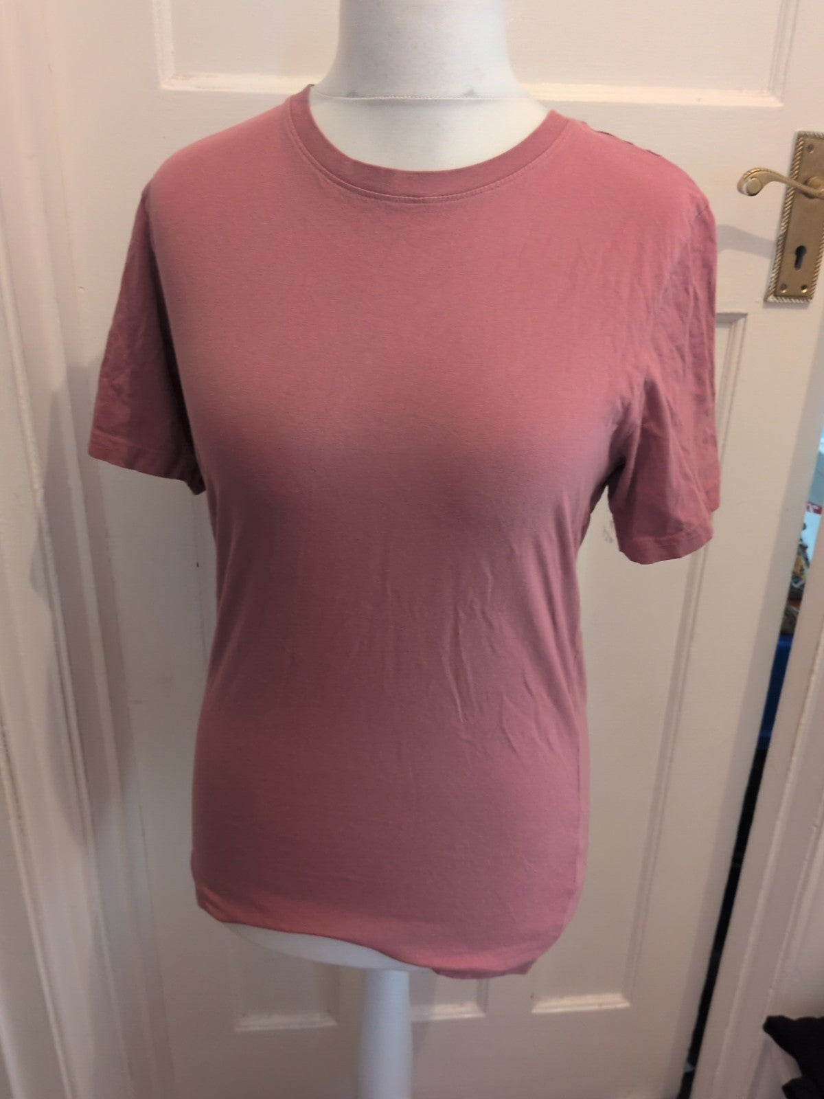 Next M Slim Fit Pink Short Sleeve T-shirt