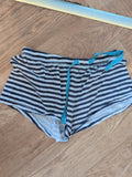 Love To Lounge 12-14 Navy Stripe Pyjama Shorts