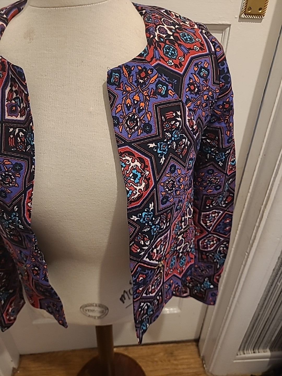 Ladies Primark Size 6 Multicoloured Lined Blazer