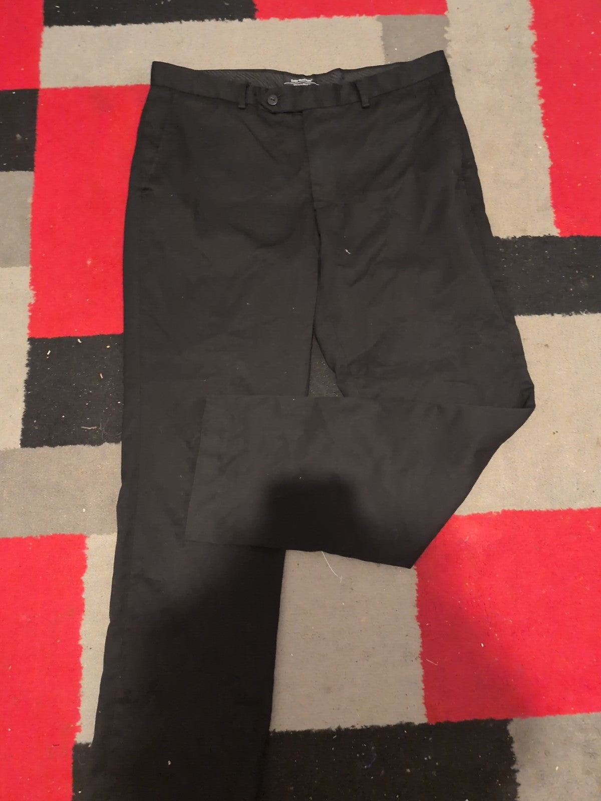 Cedarwood State 34short Black Trousers