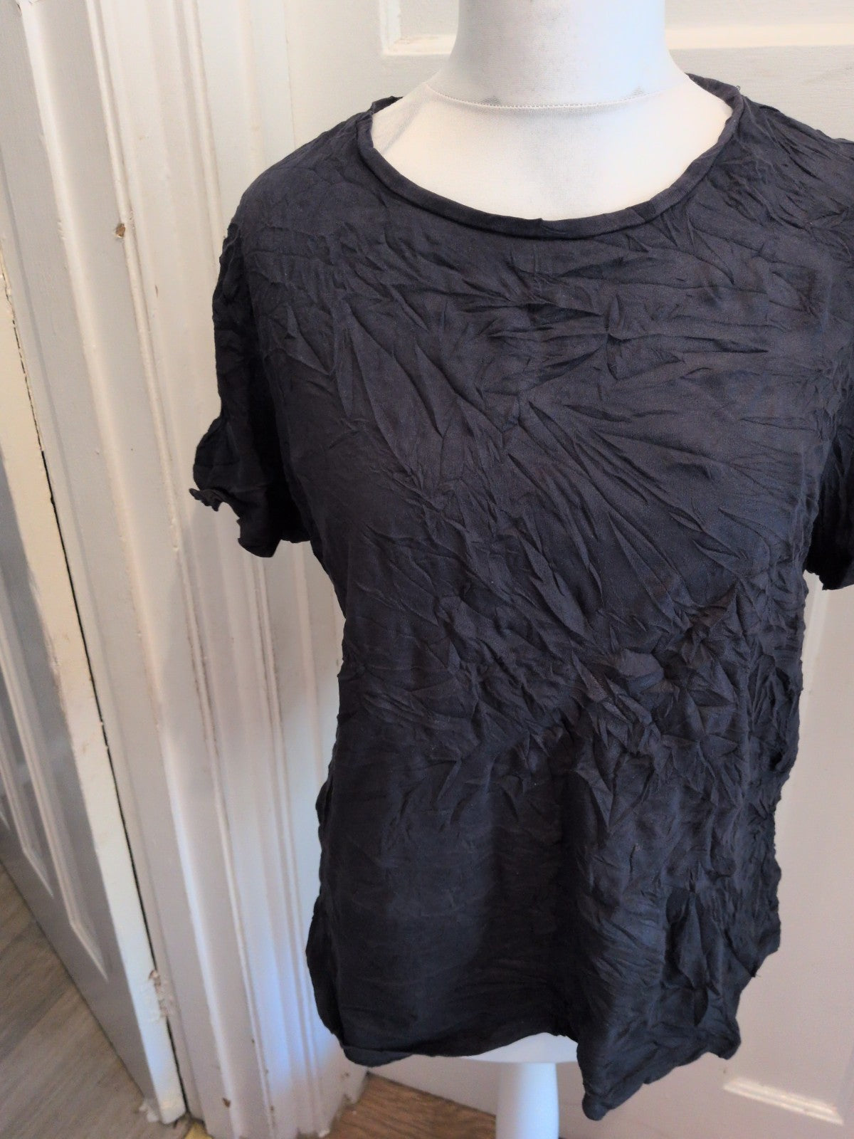 George Regular 22 Cre Neck T-shirt Dark Navy