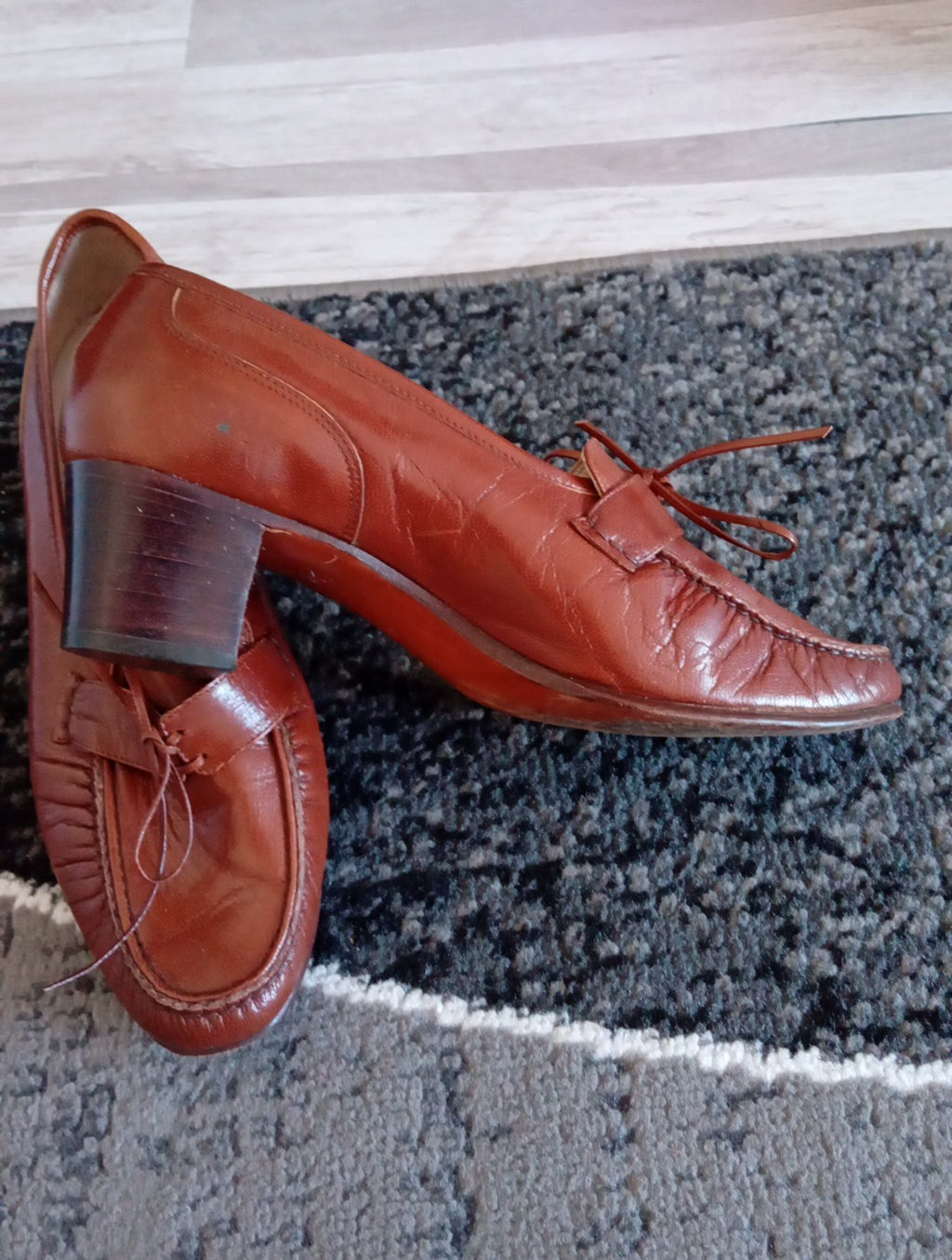 Ladies Grenson Brown Shoes  Size 6.5 Free Delivery