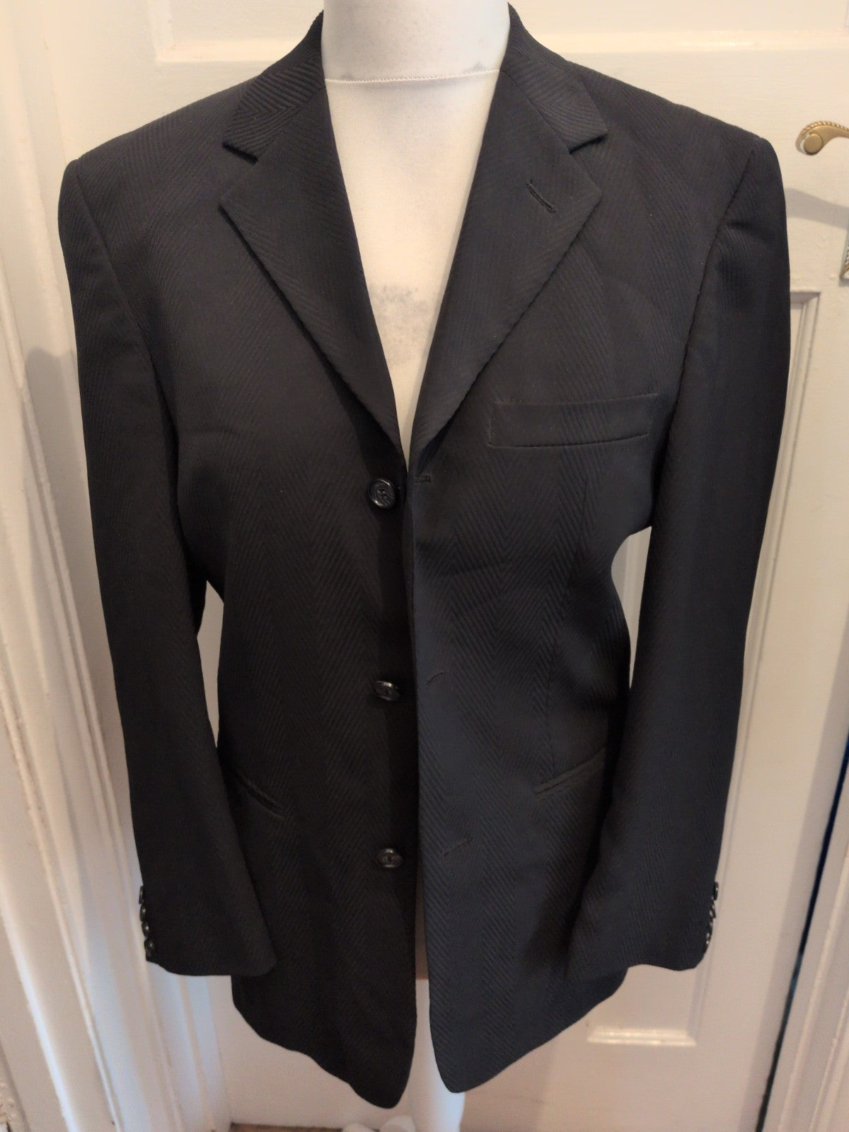 Geovani 48 Black Suit Jacket