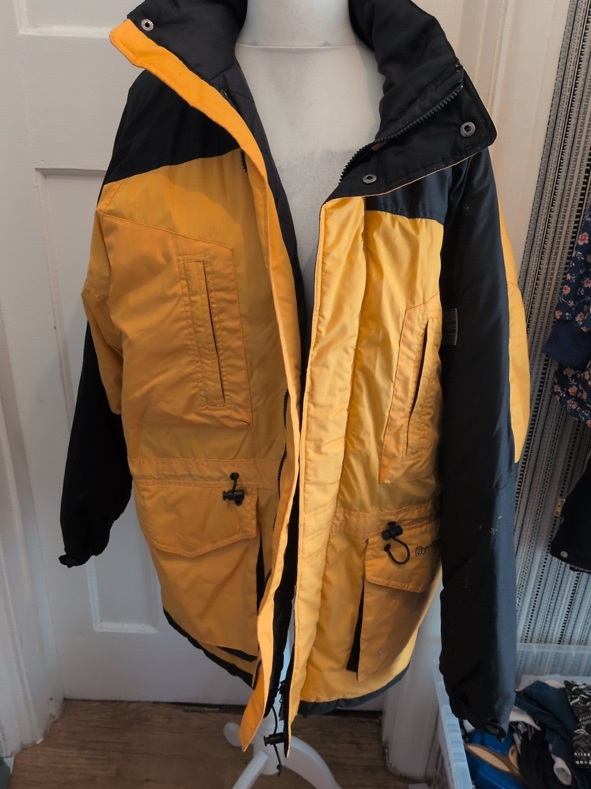 Giani Feroti 2XL Yellow And Black Coat
