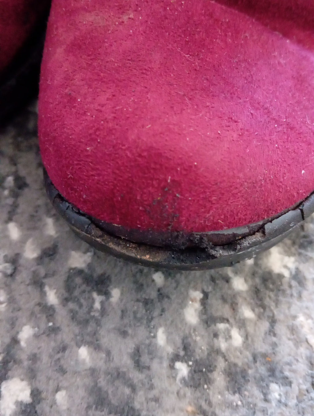 Ladies Trueform Boots Red Size 3 Free Delivery