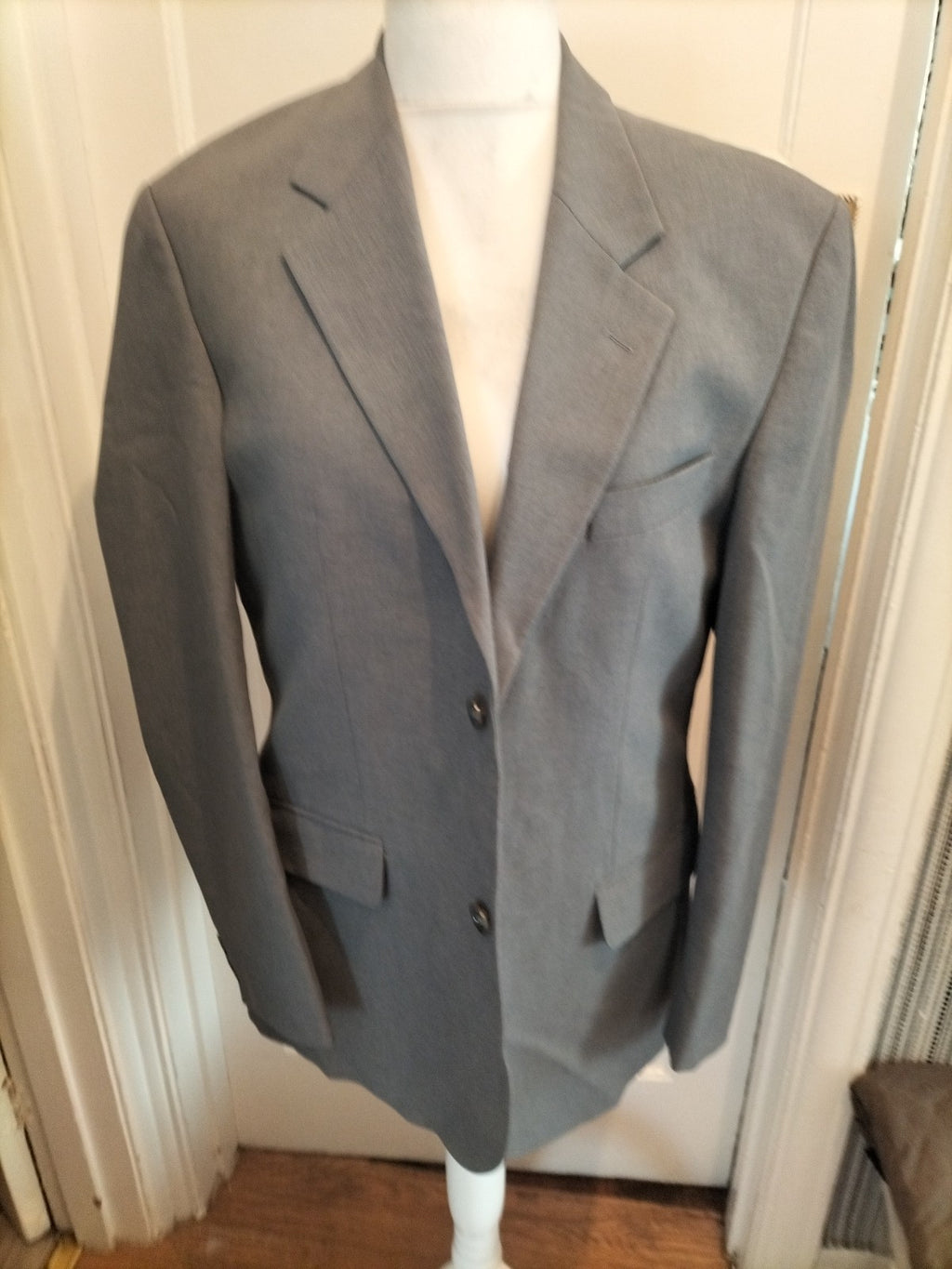 Mens Farah Size 40R Grey Suit Blazer