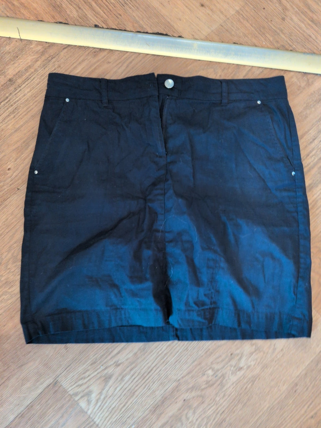 Dorothy Perkins 12 Navy Knee Length Skirt