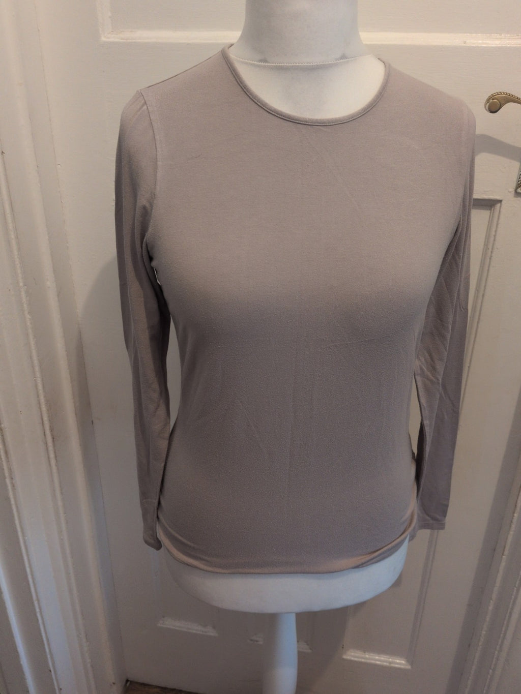 Pure Collection 14 Grey Neutral Long Sleeve T-shirt