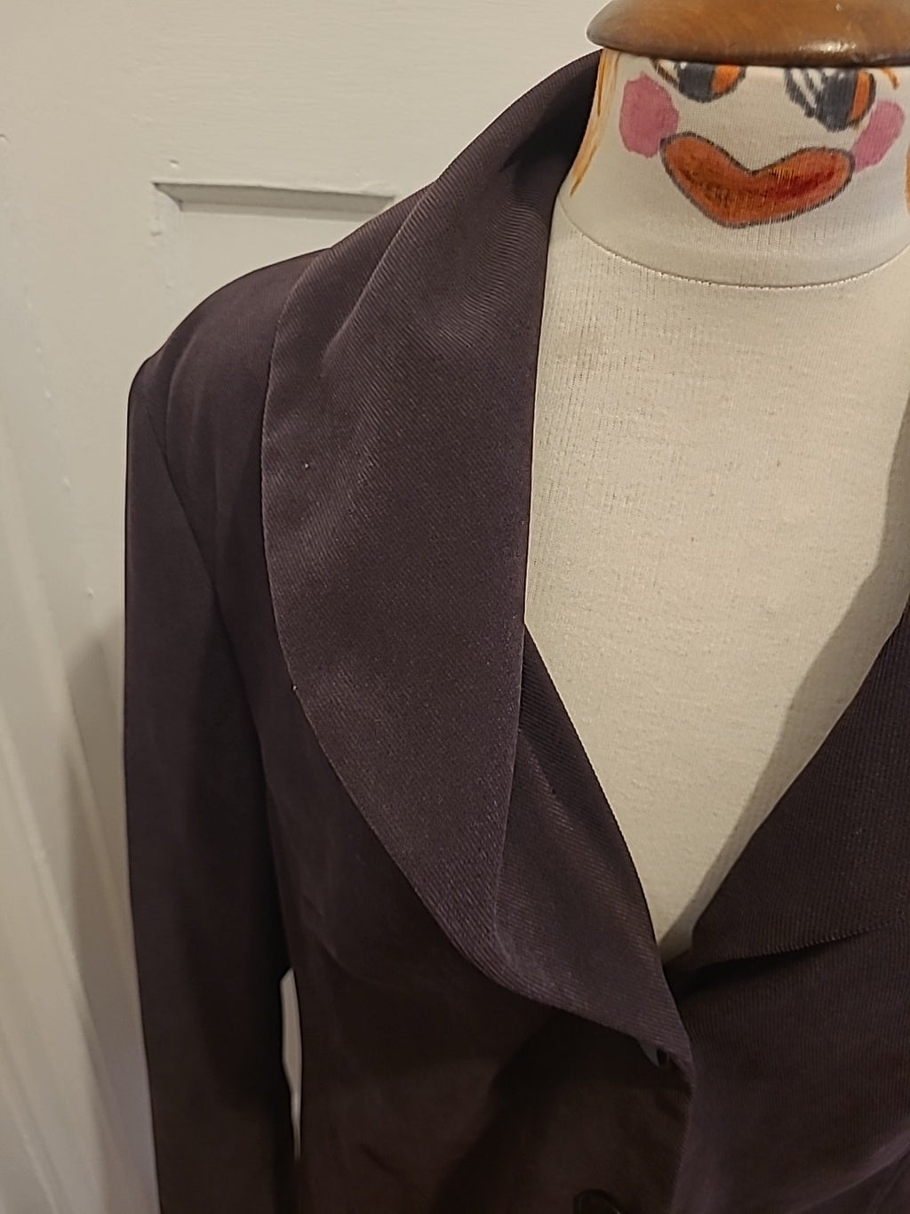 Ladies Bellymod Lifestyle Size 16 Rrp £67.50 Purple Padded Lined Blazer