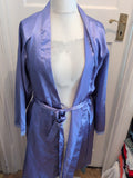 Pretty Secrets 14 Purple Belted Satin Style Robe