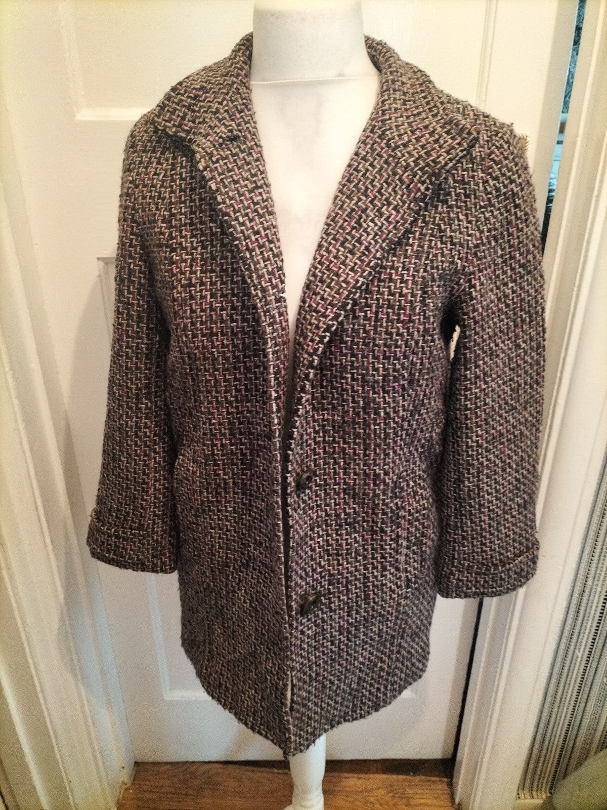 Ladies Classic Size 10 Stone Fleck Lined Blazer