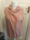 Ladies Body Flirt Size 24 Pink Sleeveless Blouse