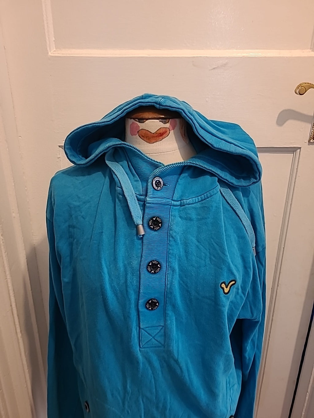 Mens Voi Jeans Size Large Blue Hoodie