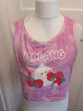 Shein X Molang 2XL Pink Print Pyjama Tshirt