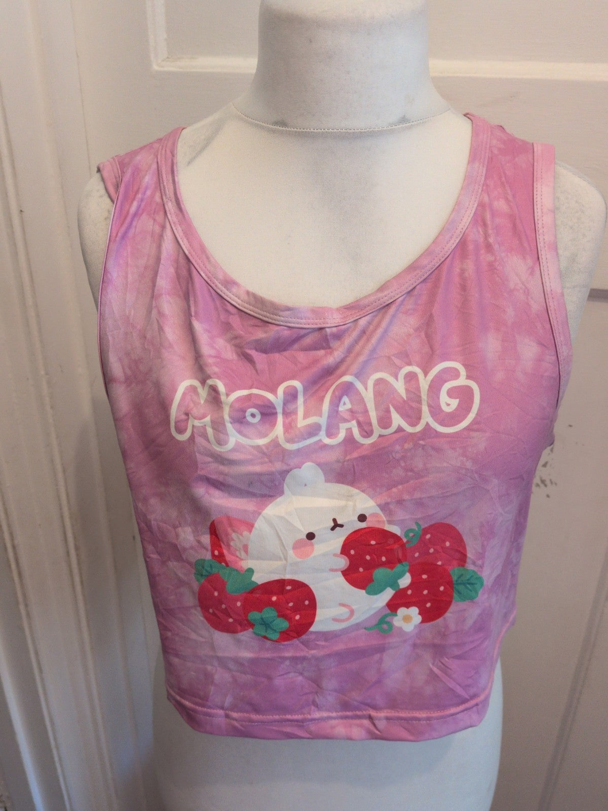 Shein X Molang 2XL Pink Print Pyjama Tshirt