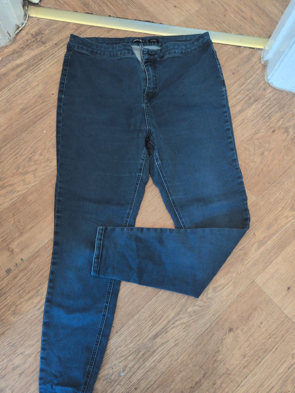 Ladies Denim By TU Size 18L Skinny Blue Jegging