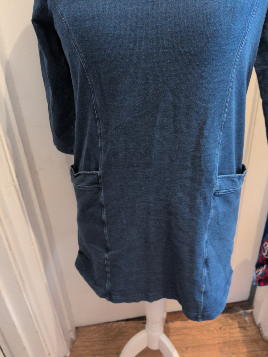 Ladies Tu 12 Soft Denim Long Sleeve Top