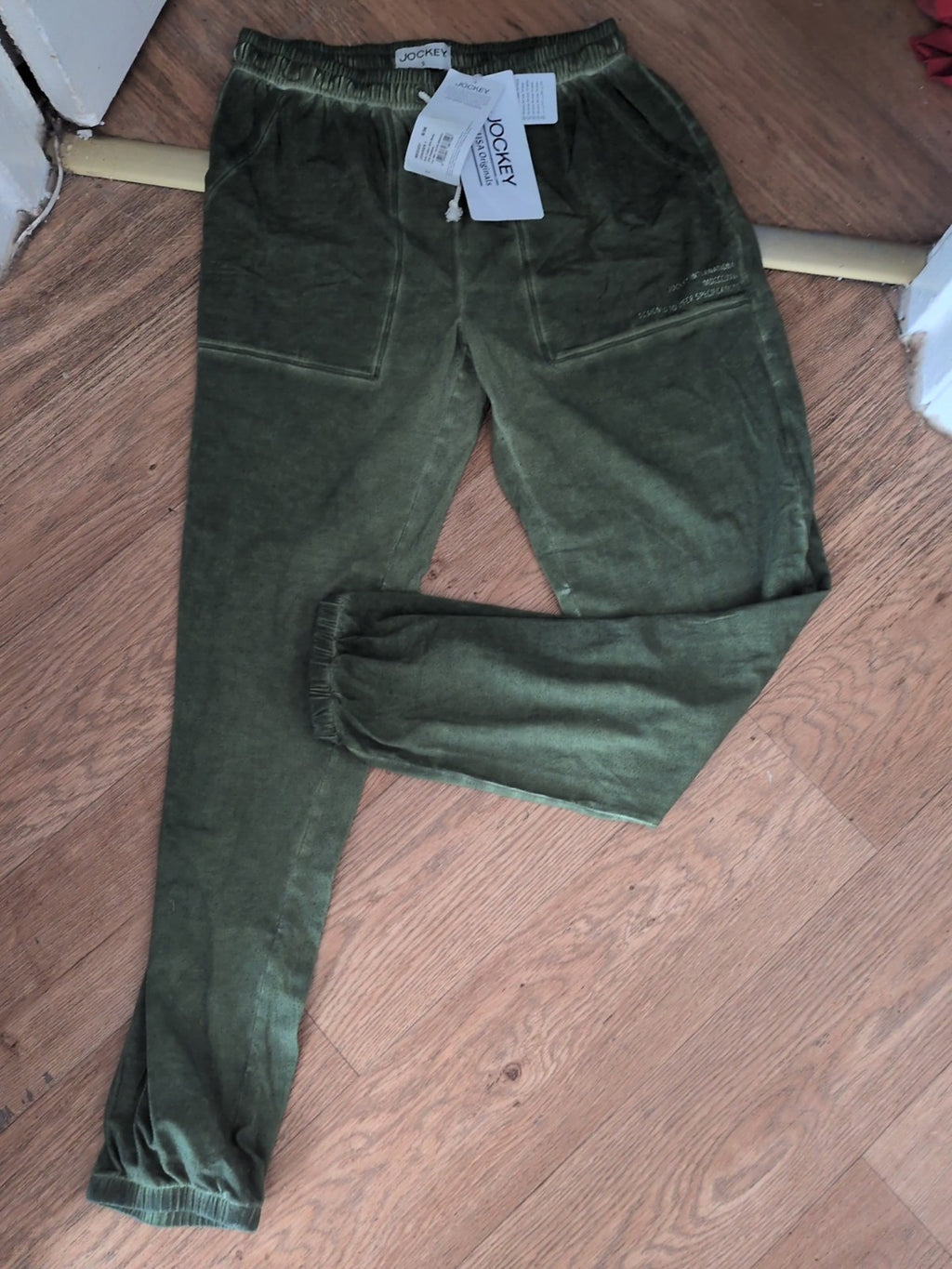 Brand New Jockey Small Green Elasticated Jogger