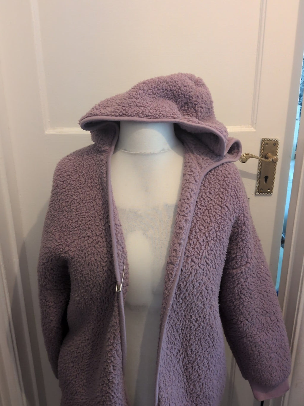 Duvet Days Medium Purple Dressing Gown