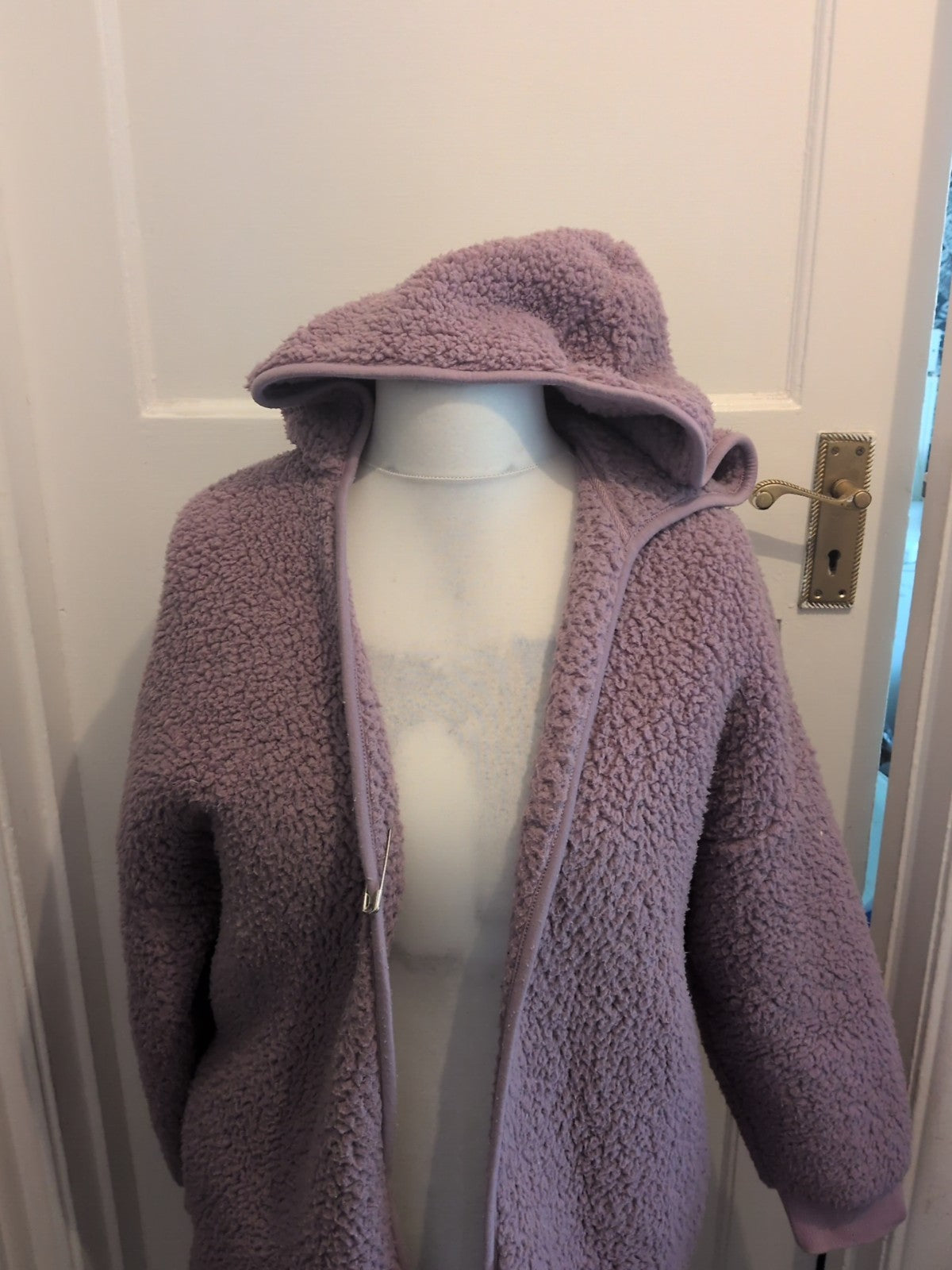 Duvet Days Medium Purple Dressing Gown
