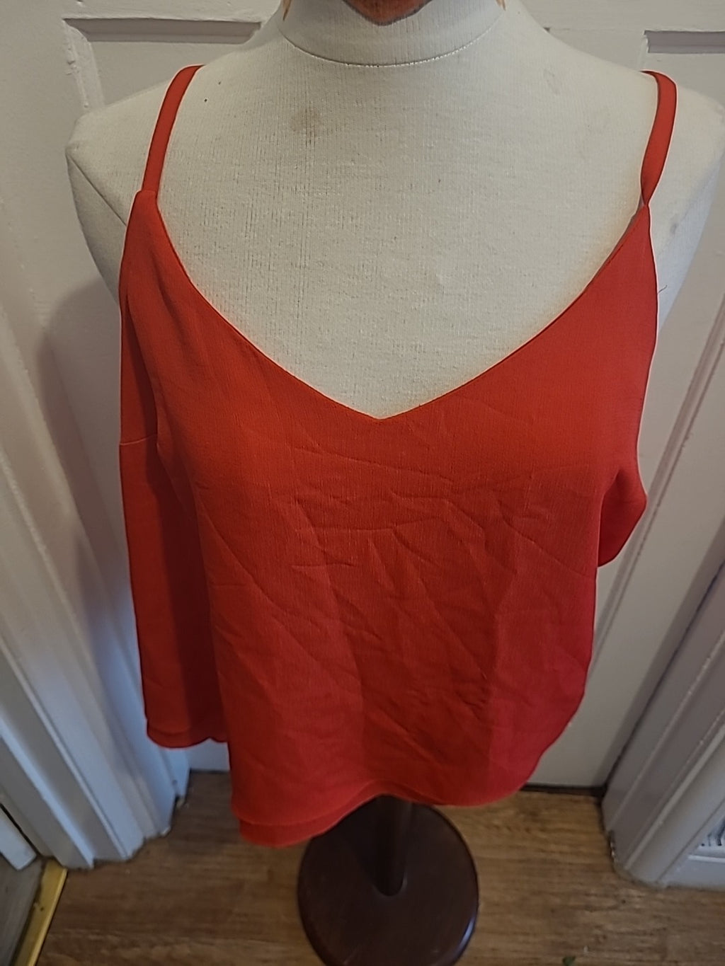 Ladies George Size 16 Pink Lined Sleeveless Cami Tshirt
