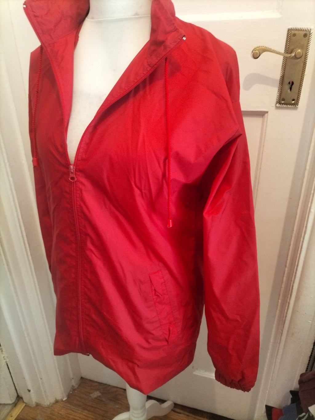 Fruit Of The Loom Small Red Rain Mac Full Zip