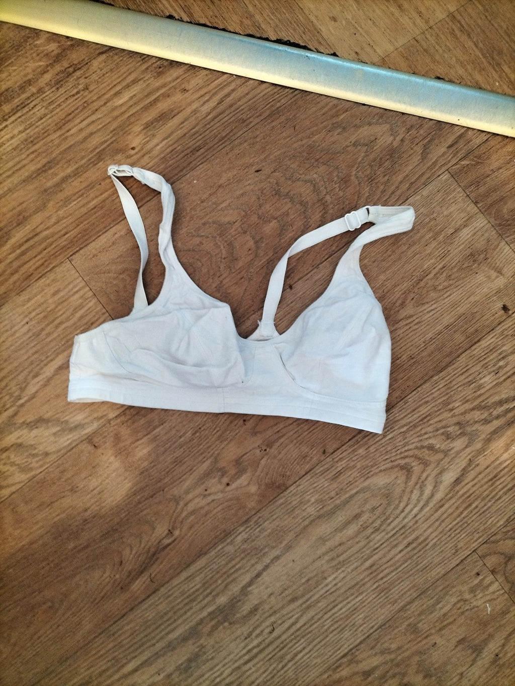 Marks And Spencer 30C White No Pad No Wire Bra