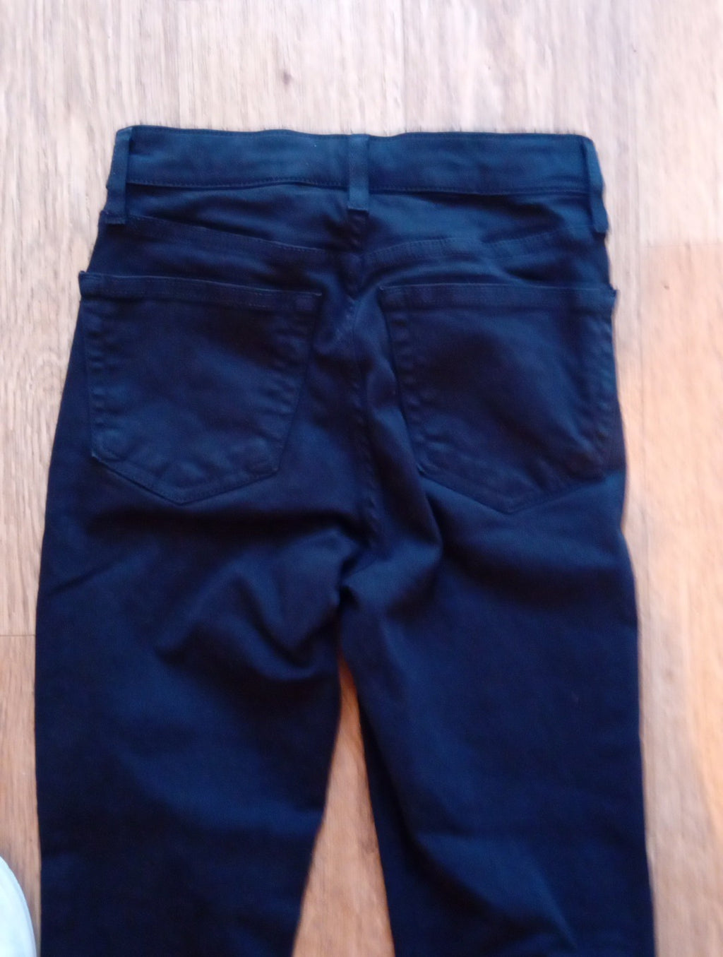 Ladies Topshop Size 25x32 Black Denim Jeans