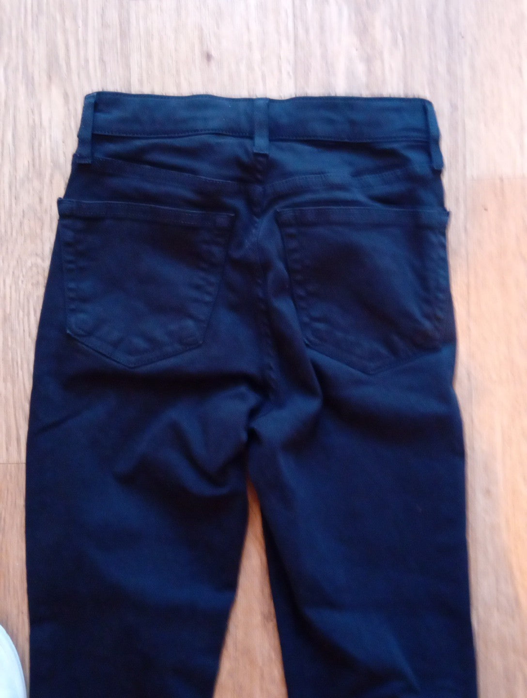 Ladies Topshop Size 25x32 Black Denim Jeans