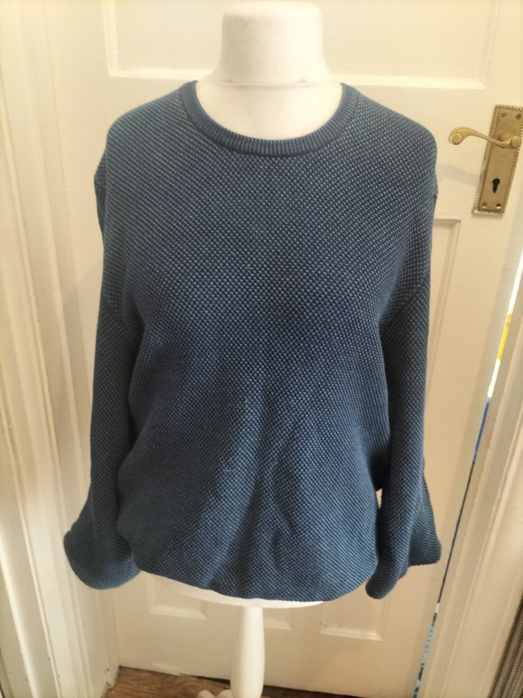 French Connection Large Regular Navy Long Sleeve Jumper