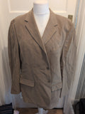 Mens Marks And Spencer Italian Size 44M Sandstone Tuxedo Suit Jacket