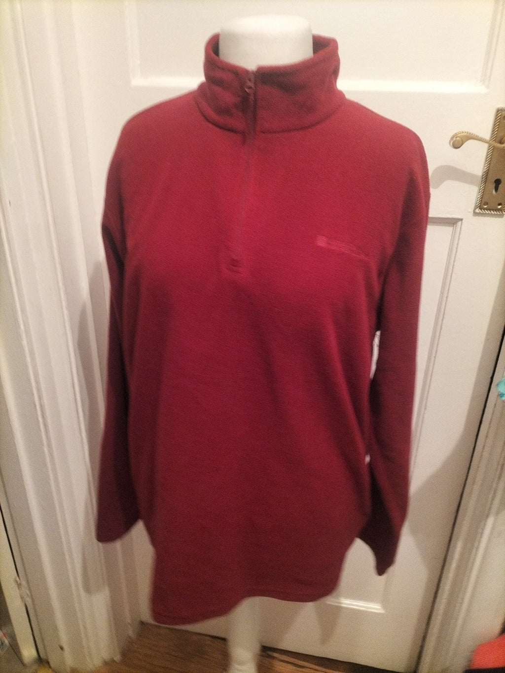 Mountain Warehouse Large Deep Red Pullover Jumper