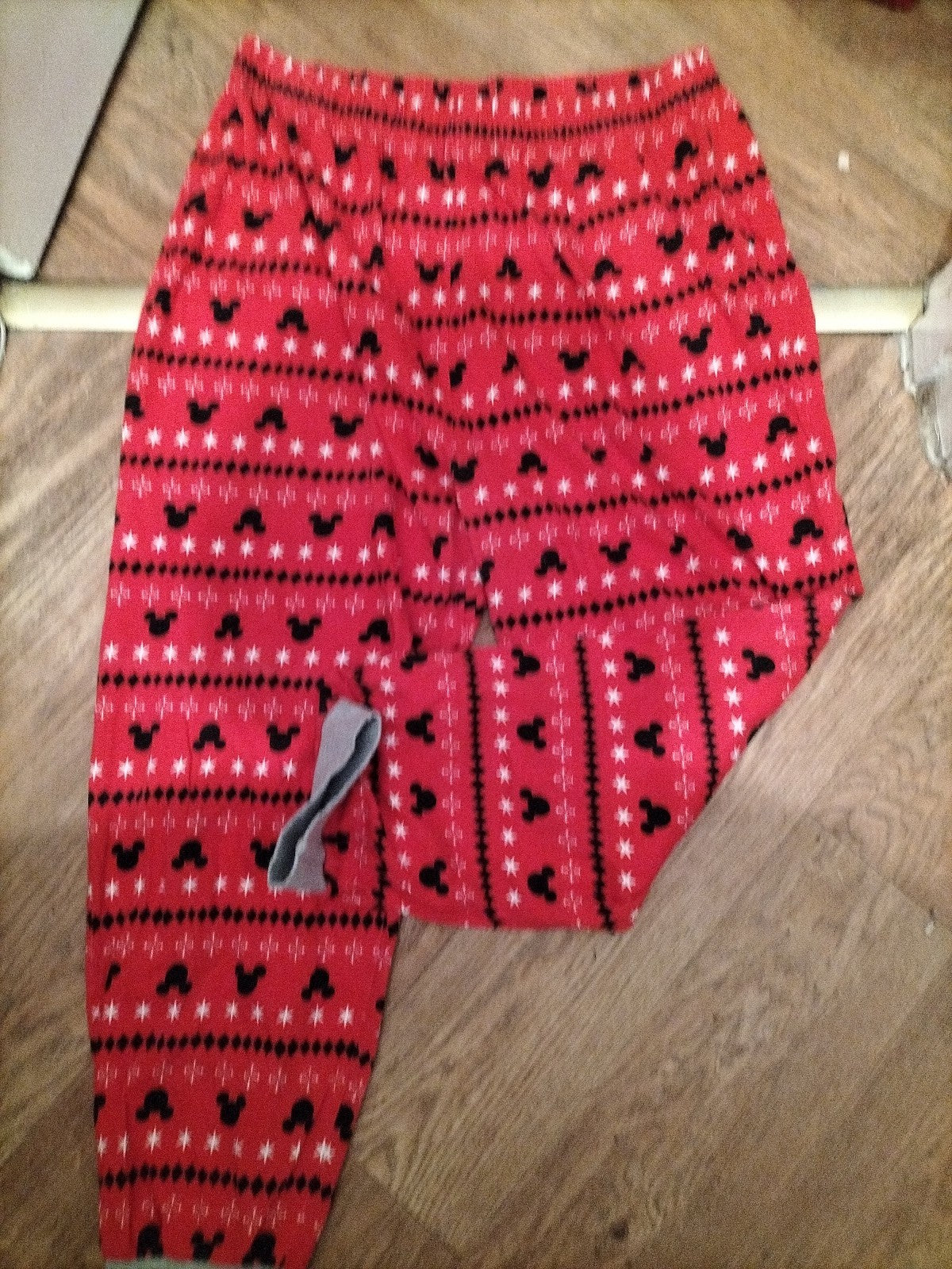 Extra Large Red Micky Mouse Pyjama Bottoms