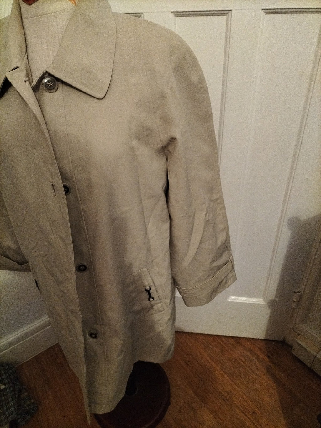 Ladies EWM Size 14 Pale Beige Lined Long Sleeved Jacket