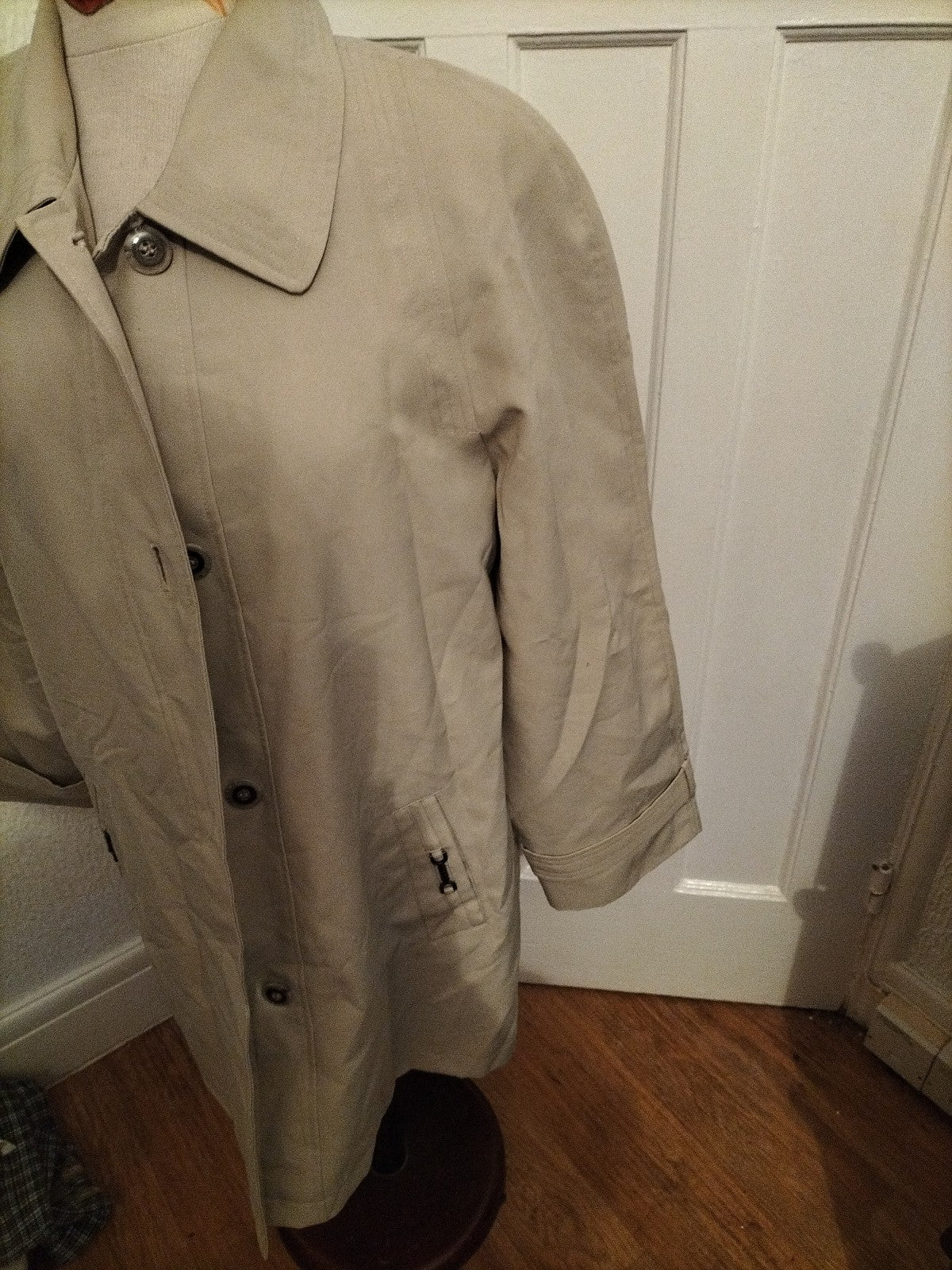 Ladies EWM Size 14 Pale Beige Lined Long Sleeved Jacket