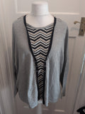 Love Knitwear 22 Grey Long Sleeved Jumper