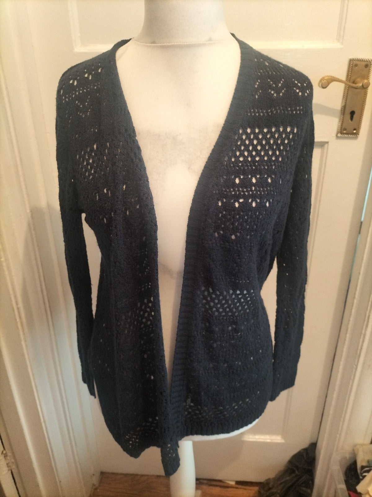Peacocks 14 Knit Navy Cardigan