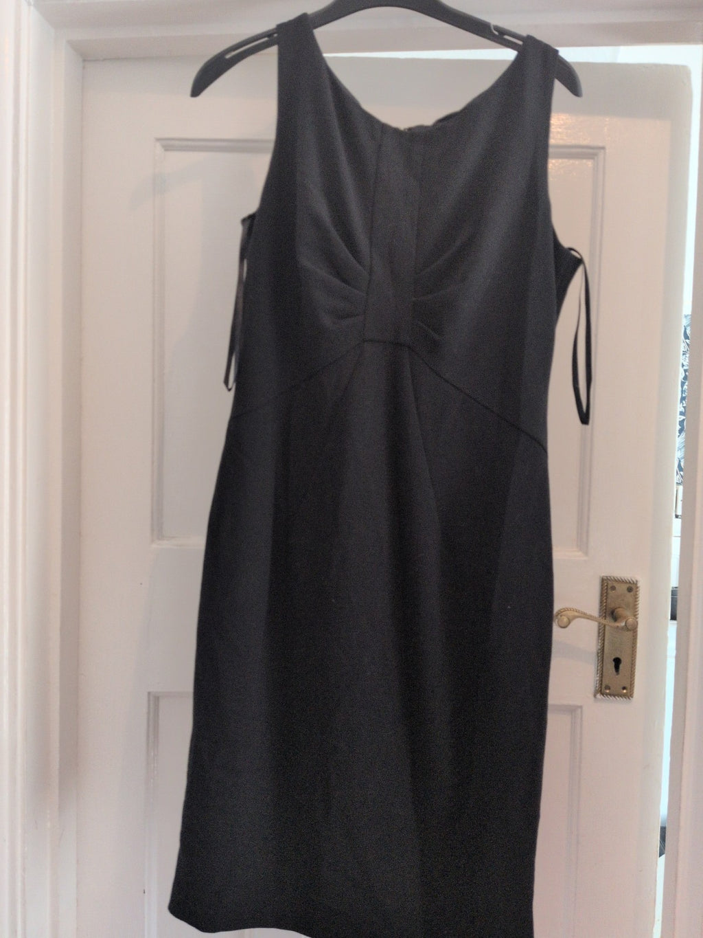 Autograph 12 Black Lined Sleeveless Dress